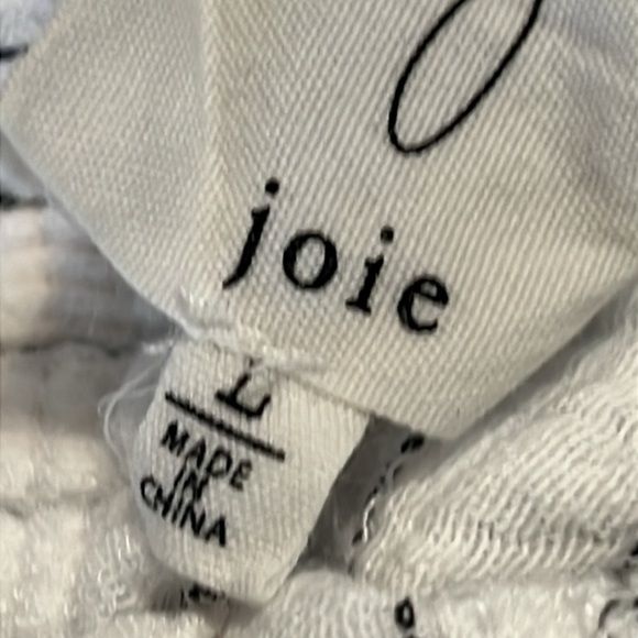 Joie White Striped Pants - Picture 6 of 8